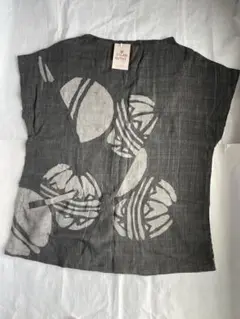 専用 ジャランジャラン JALAN JALAN ボートネック 墨染 トップス