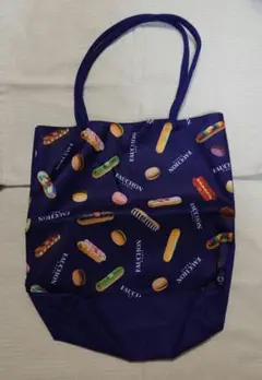 【高島屋ノベルティ】 FAUCHON PARIS フォション スイーツ柄バッグ