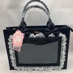 新品未使用タグ付き　To Alice ブラック ハンドバッグ　痛バ