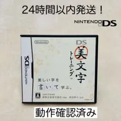【限定セール】美文字トレーニング DS ニンテンドーDS