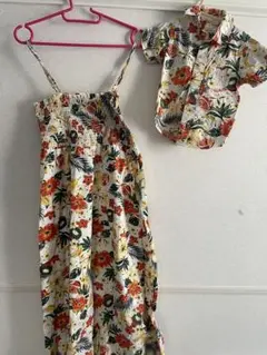 BEAMS HEART　BEAMS mini ママ　ワンピース　リンクコーデ