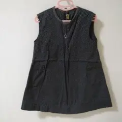 familia　ノースリーブドットワンピース 100cm