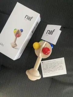 naf 木製がらがら・ラトル　未使用に近い