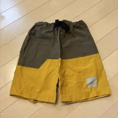 BEAMS mini ハーフパンツ オリーブ・イエロー