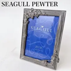【美品】シーガル ピューター SEAGULL フォトフレーム　錫製　カナダ製