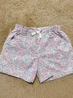 プティマイン　小花柄　ショートパンツ　半ズボン