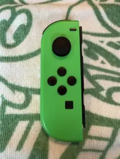 任天堂Switch 純正　ジョイコン　ネオングリーン　左　34
