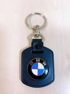 【タイムセール】新品未使用　純正BMWブラックレザーキーホルダー⭐︎送料無料⭐︎