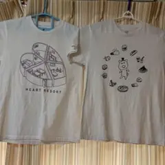 グラニフ 白Tシャツ2枚セット