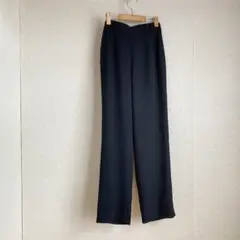 花咲　裏付き　スラックス　黒　9号