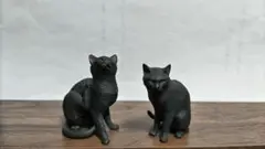 最終値下げ☆森口修の猫　黒猫2点セット