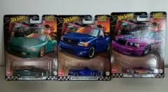 ホットウィール ブルーバード ミニカー 3個セット