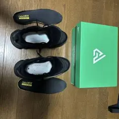 Nike ブラック バスケットシューズ