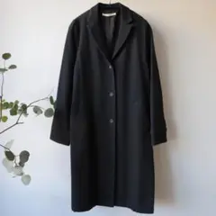 evam eva peaked lapel long jacket