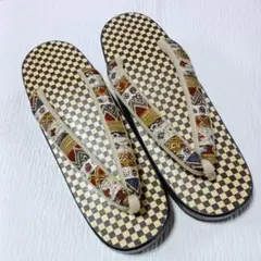 ❤本日の日替わり特価品❤おしゃれ草履 チェック柄