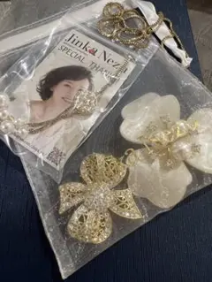 Jinka Nezu ペンダントブローチセット