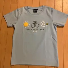 kea sport テニスTシャツ 水色　XS(Mサイズ)着用回数1回