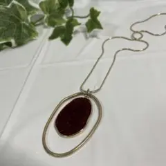 シューラルー shoolarue オーバルデザインネックレス ペンダント