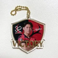 鹿島アントラーズ　箔押しアクリルキーホルダー　松本遥翔選手
