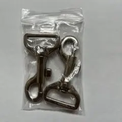 金属製スナップフック2個セット