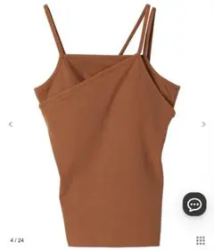 Ｐｅｔｉｔ　Ｆｌｅｕｒ　カップツキレイヤードキャミ