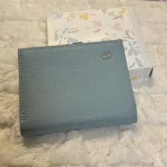 【新品】皇居 財布 二つ折り がま口 ライトブルー 水色 Amazon.co.jp: 皇居 がま口財布 コンパクト財布 ライトブルー