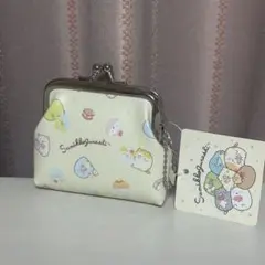 <新品>すみっコぐらし ミニがまぐち　おかし屋さん チラシ サンエックス