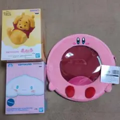 未開封 プライズフィギュア まとめ売り プーさん シナモ 星のカービィ