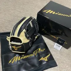 ミズノプロ 限定型押レザー使用 内野手用グラブ