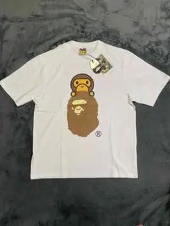 A BATHING APE グラフィックTシャツ ホワイト