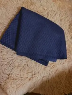 夏用　　薄い布、紺と黒のチェック　162x82cm 夏のブラウスにどうぞ