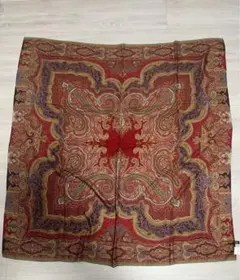 美品 ETRO エトロ 大判 ストール ペイズリー柄