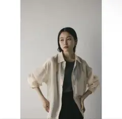 スタイルミキサー　スタミキ　テクスチャーシアーシャツ