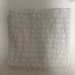 サッカー織まくらカバー４３×６３ｃｍ用幅４３ｃｍ用・オフ白
