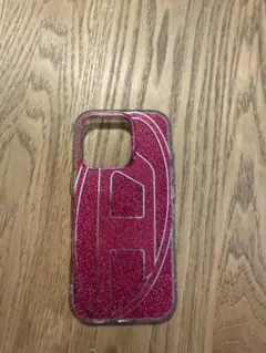 ピンク グリッター iPhone16pro ケース