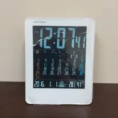 MA2 ADESSO アデッソ 置き時計 デジタルカレンダー 電波時計 温度計