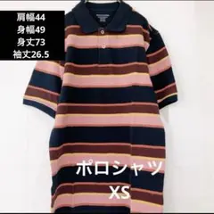 ポロシャツ　サイズ（XS）肩幅44.身幅49.身丈73