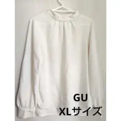 GU 白 ブラウス XLサイズ