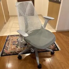 メッシュバック オフィスチェア ホワイト グレー