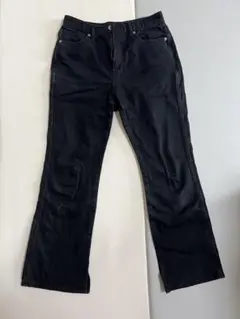green label relaxing レディ デニム パンツ　ブラック