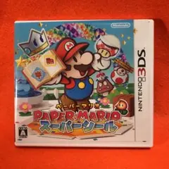 任天堂  3DS  ペーパーマリオ スーパーシール