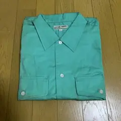 《LEYTON HOUSE 》ワークシャツ Lサイズ ターコイズ　未使用品