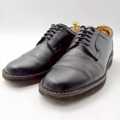 【美品】リーガルウォーカー 25.5 プレーントゥ ビジネスシューズ レザー 黒
