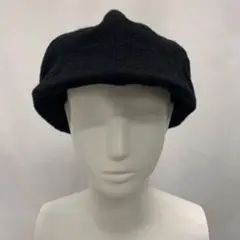 HEALTH ヘルス　ベレー帽　ウール　ブラック