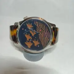 Kunosuke 本漆金蒔絵文字盤の時計