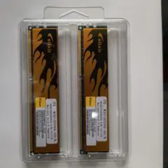 elixir DDR3 1600MHz メモリー 2枚セット
