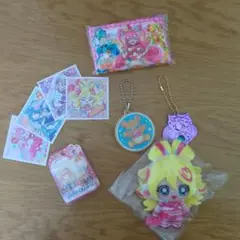 キュアアイドルふわふわマスコット＆プリキュアオールスターズグッズセット