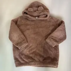 H&M ブラウン フード付きパーカー 122/128