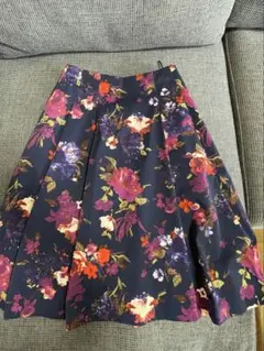 Rythme kumikyoku　花柄スカート