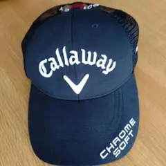 Callaway ブラックメンズゴルフ メッシュキャップ